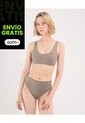 Panty Bikini Seamless  Para Mujer Café Atmos de Atmos
