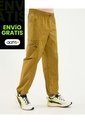 Pantalon Moda Cargo  Para Hombre Camel Atmos de Atmos