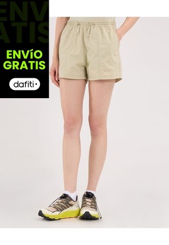 Short Corto Con Bolsillo Para Mujer  Deportiva  Color Verde Marca Atmos Atmos