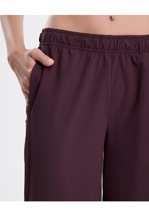 Pantalón Training Aeroflow Bota Amplia Para Mujer Deportiva Color Café Marca Atmos