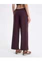 Pantalón Training Aeroflow Bota Amplia Para Mujer  Deportiva  Color Café Marca Atmos de Atmos