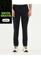 Pantalón Técnico 5 Bolsillos  Para Hombre Negro Atmos de Atmos