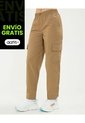 Pantalón Cargo Rompevientos Para Mujer  Deportiva  Color Café Marca Atmos de Atmos