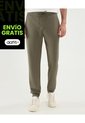 Jogger Básico Comfort Plush  Para Hombre Verde Atmos de Atmos