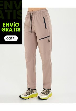 Pantalón Outdoor Básico Para Mujer Deportiva Color Marrón Marca Atmos