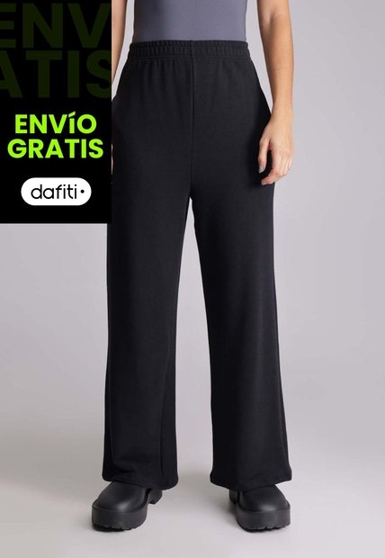 Pantalón Casual Para Mujer  Deportiva  Color Negro Marca Atmos