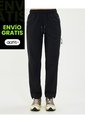 Pantalón Outdoor Básico Para Mujer  Deportiva  Color Negro Marca Atmos de Atmos