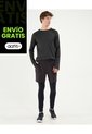 Leggins Para Hombre Largo Color Negro Marca Atmos #32230002 de Atmos