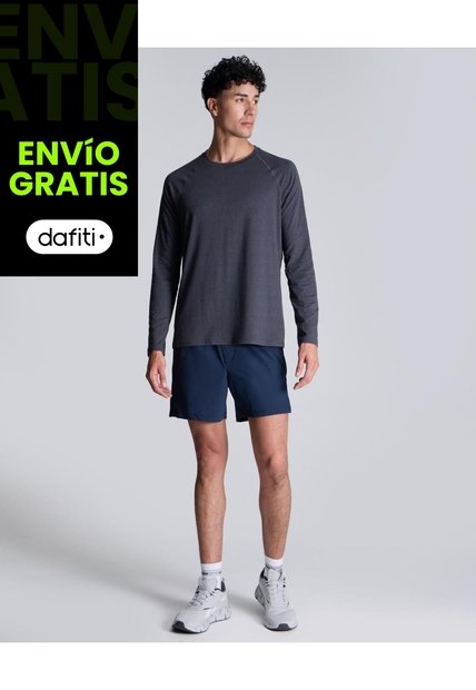Short Running Alpha  Para Hombre Azul Atmos