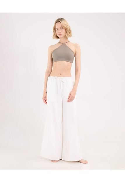 Pantalón Para Mujer Moda Color Marfil Marca Atmos #31070073