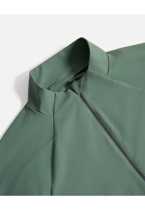 Chaqueta Deportiva Aeroflow Ligera  Para Hombre Verde Atmos