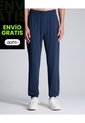 Pantalón Training Básico Tipo Jogger  Para Hombre Azul Atmos de Atmos