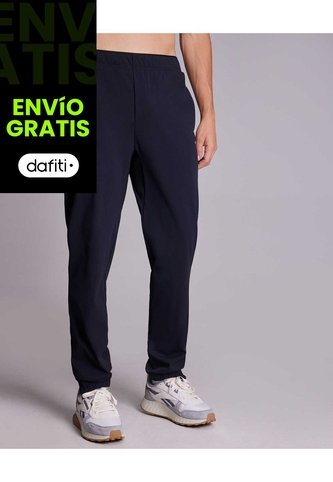 Pantalón Deportivo Básico Tipo Jogger  Para Hombre Negro Atmos Atmos