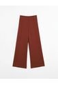 Pantalón Amplio Plush Confort  Para Mujer Café Atmos de Atmos