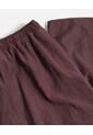 Pantalón Parachute Microcomfort  Para Mujer Vino Atmos de Atmos