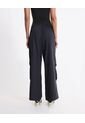 Pantalón Parachute Microcomfort  Para Mujer Negro Atmos de Atmos