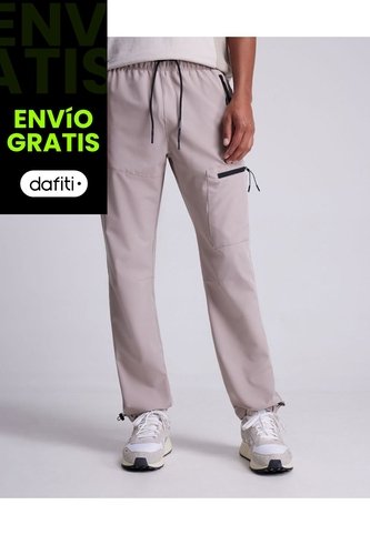 Pantalón Outdoor Básico  Para Hombre Piel Atmos Atmos