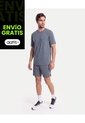 Camiseta Squared Tech Con Corte  Para Hombre Gris Atmos de Atmos