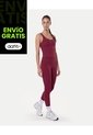 Camiseta Tank Top Aerius Skin  Para Mujer Vino Atmos de Atmos