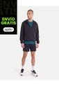 Chaqueta Rompevientos Guardable  Para Hombre Negro Atmos de Atmos
