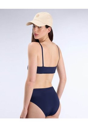 Top Deportivo Tirantes Delgados Para Mujer Azul Atmos