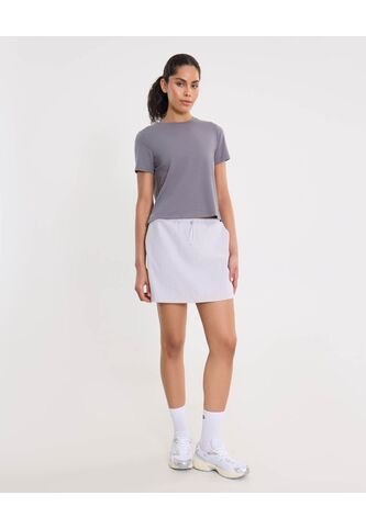 Falda Para Mujer Corto Color Gris Marca Atmos #31140025 Atmos