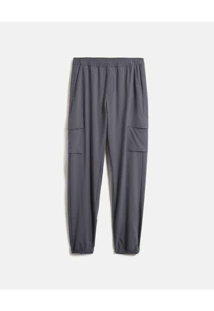 Pantalón Jogger Training Cargo  Para Hombre Gris Atmos