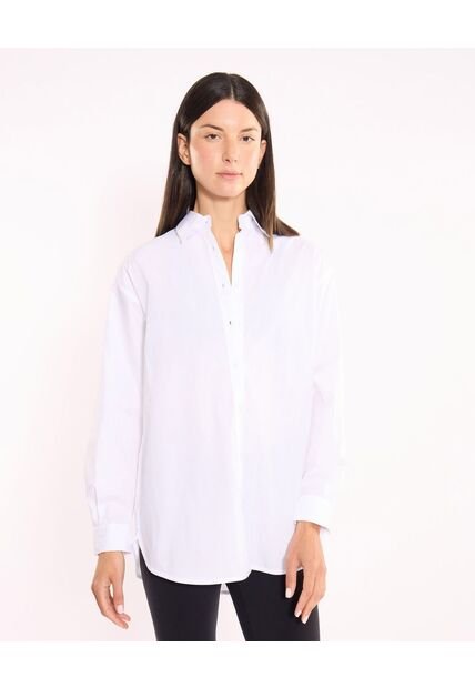 Camisa Para Mujer Manga Larga Color Blanco Marca Atmos #31010009