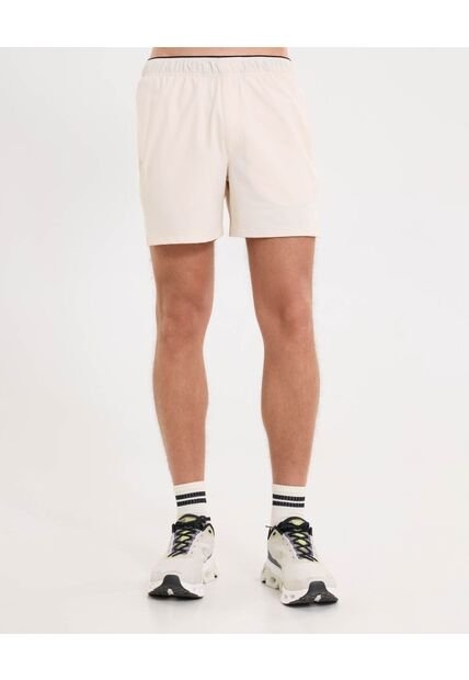 Bermuda Para Hombre Deportiva Medio Color Beige Marca Atmos #32100110