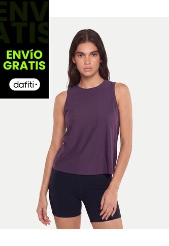 Camiseta Training Quadlife  Para Mujer Morado Atmos Atmos