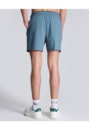 Bermuda Para Hombre Deportiva Largo Color Verde Pastel Marca Atmos #32100084