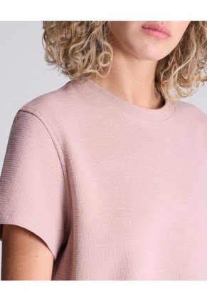 Camiseta Para Mujer Manga Corta Cuello Redondo Color Rosado Marca Atmos #31090196