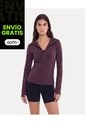 Chaqueta Hoodie Training Aeroflow  Para Mujer Morado Atmos de Atmos