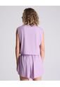 Camiseta Para Mujer Manga Corta Color Lila Marca Atmos #31090151 de Atmos