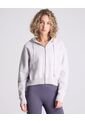 Saco Para Mujer Zipper Color Gris  Marca Atmos #31330004 de Atmos