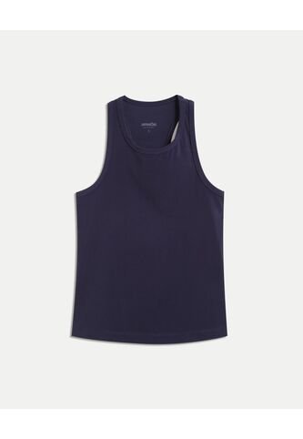 Camiseta Para Mujer Manga Sisa Tank Top Color Azul Marca Atmos #31090314 Atmos