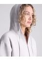 Saco Para Mujer Zipper Color Gris  Marca Atmos #31330004 de Atmos