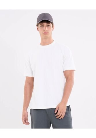 Camiseta Para Hombre Manga Corta Cuello Redondo Color Blanco Marca Atmos #32090252 Atmos