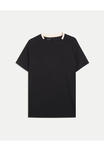 Camiseta Para Hombre Manga Corta Cuello Redondo Color Negro Marca Atmos #32090260 Atmos