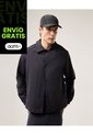 Chaqueta Sobrecamisa Técnica  Para Hombre Negro Atmos de Atmos