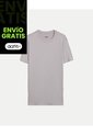 Camiseta Training Comfort Manga Corta  Para Hombre Gris Atmos de Atmos