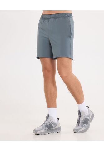 Bermuda Para Hombre Deportiva Medio Color Gris Marca Atmos #32100118 Atmos