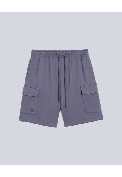 Bermuda Para Hombre Cargo Color Gris  Marca Atmos #32100096