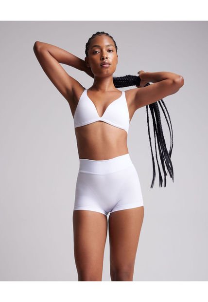 Boxer Para Mujer  Color Blanco Marca Atmos #31800027