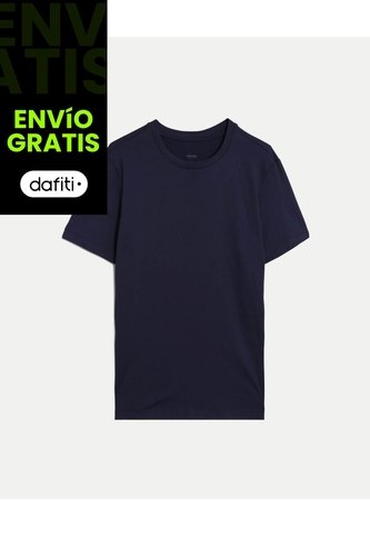 Camiseta Training Comfort Ligera  Para Hombre Azul Atmos Atmos