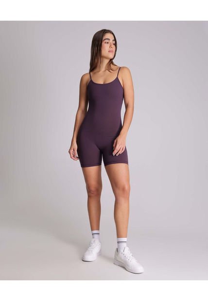 Enterizo Para Mujer Manga Sisa Color Morado Marca Atmos #31320021