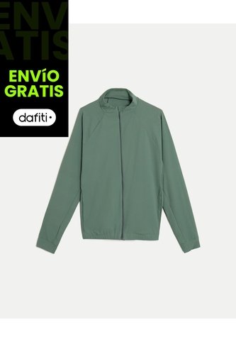 Chaqueta Deportiva Aeroflow Ligera  Para Hombre Verde Atmos Atmos