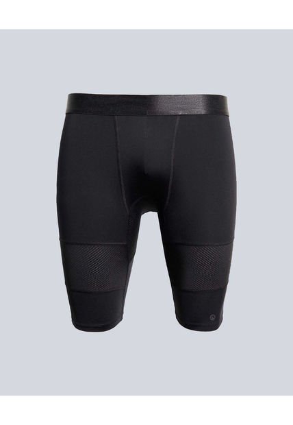 Boxer Para Hombre Fleat Seamer Largo Color Negro Marca Atmos #32000049