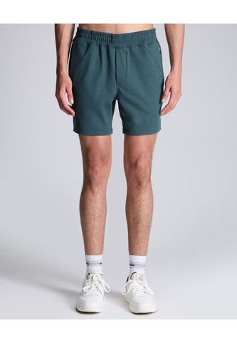 Bermuda Para Hombre Deportiva Largo Color Verde Oscuro Marca Atmos #32100044 Atmos