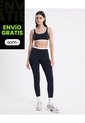 Top Soporte Medio Cortes Contraste  Para Mujer Negro Atmos de Atmos